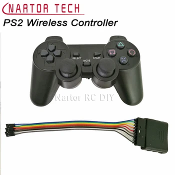 

Nartor PS2 Wireless Controller Game Pad Joystick 2.4G Handle Arduino Robot DIY Platform