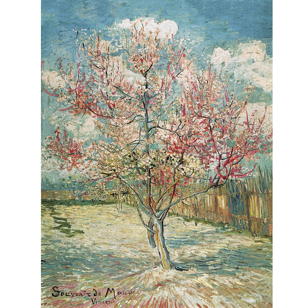 

1000 pieces A3 Size flower 3D Puzzle Difficult Famous Painting Night Landscape Thicker Paper Puzzle For Adult(Size 14.9"x 10.2)