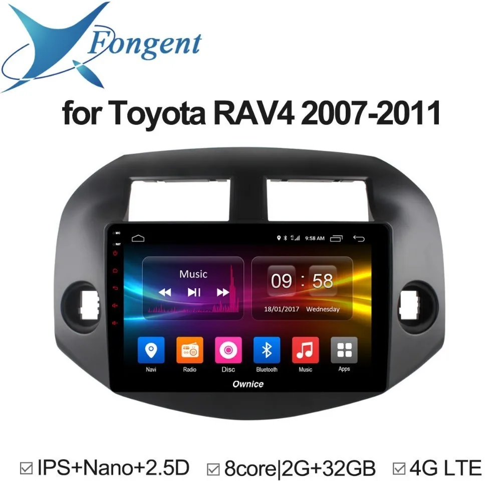 

for Toyota RAV4 2007 2008 2009 2010 2011 Car Android Unit 2 Din Radio DVD Multimedia player Intelligent System GPS Navigator DAB