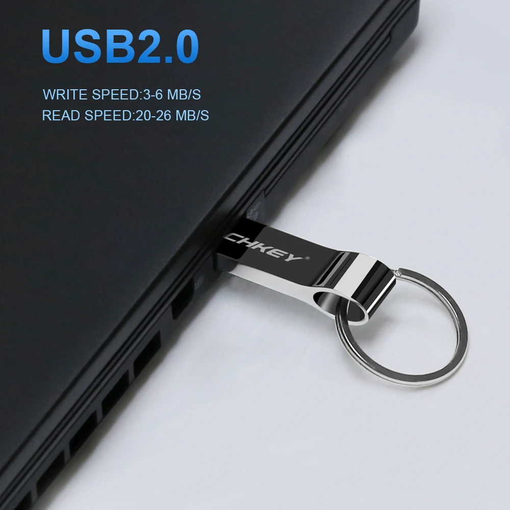 Горячая Распродажа usb флеш-накопитель 32GB V285W водонепроницаемый металлический флеш-накопитель 16GB 8GB 64GB 4GB Флешка флеш-накопитель с кольцом для ключей