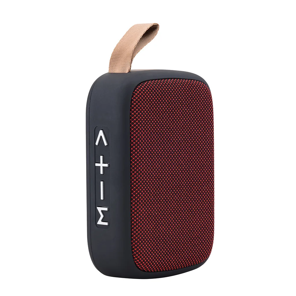 Bluetooth динамик s Мини Портативный беспроводной Bluetooth стерео Саундбар SD карта FM Динамик для смартфона планшета Lapt# G3 - Цвет: Красный