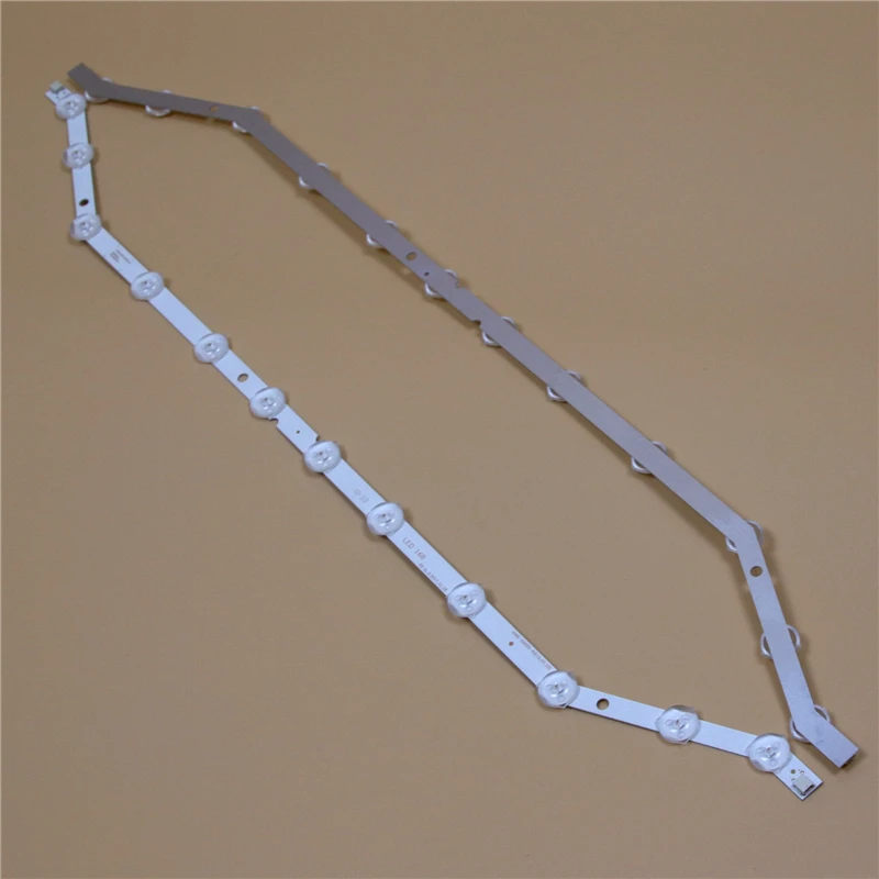 Barre Luminose A Led Tv Da 32 Pollici Per Samsung Strips Strips Strips Kit Strisce Retroilluminazione 12 Led Lampada Lente 2 Bande