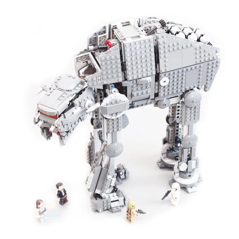 

75189 1541Pcs Star Series Wars The First order heavy assault walker Building Block Toy For Children Gift 05130