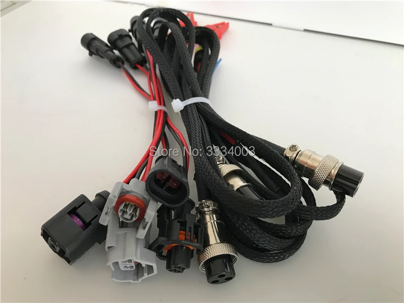 Высокое давление common rail испытательный стенд пьезо инжектор и насос подключения провода вилки для BOSCH DENSO DELPHI SIMENS Высокое давление common rail испытательный стенд пьезо инжектор и насос подключения провода вилки для BOSCH DENSO DELPHI SIMENS