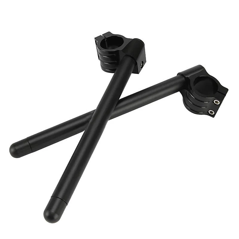 37mm Universal Motorcycle Handlebars Racing CNC Clip On Fork Handlebars 7/8" Handle Bar