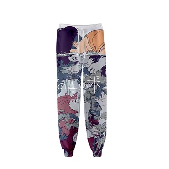 

2019 Ponyo on the Cliff Pants men Hip Hop Pants Trousers Kpop Fashion Casual High Quality Casual Warm Pants Slim Ponyo Pant