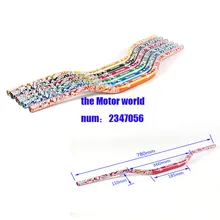 1 1/" алюминиевые рукояти ручка трубы толстый руль для Kayo Bse Xmotos Zongshen Shineray 250cc Байк для мотокросса МХ, в байкерском стиле