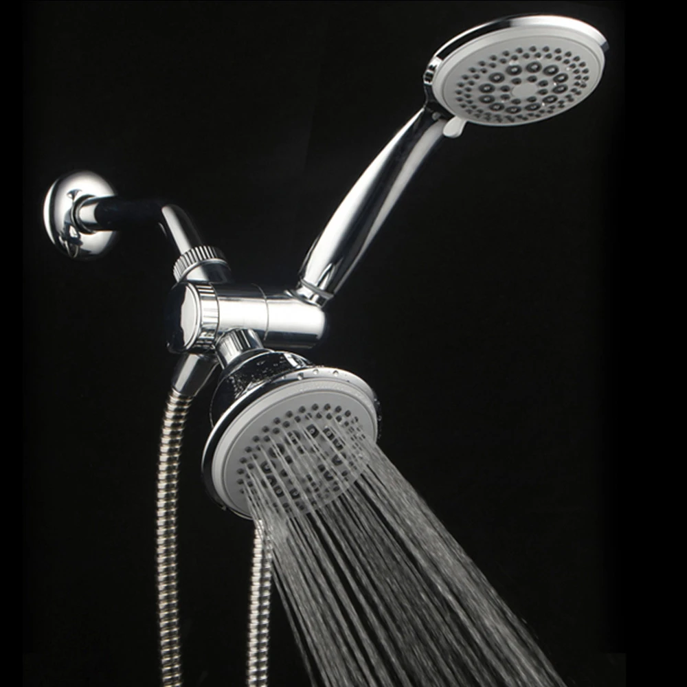 DreamSpa 36 Setting Shower head and Hand Shower Combo with 6 ft. Hose (5)