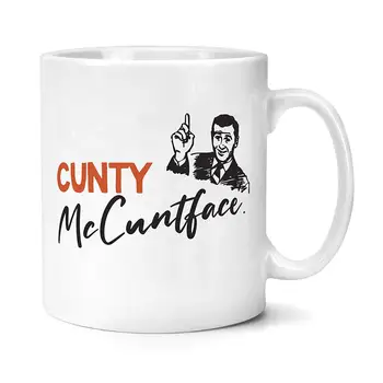 

Cunty McCuntface Funny Profanity Mug