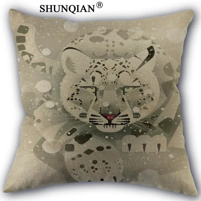 Pillowcase Новое поступление Дитер braun дикие животные пользовательские хлопок Наволочки на молнии заказ Наволочка более Размеры пользовательские ваш образ подарок - Цвет: Pillowcase