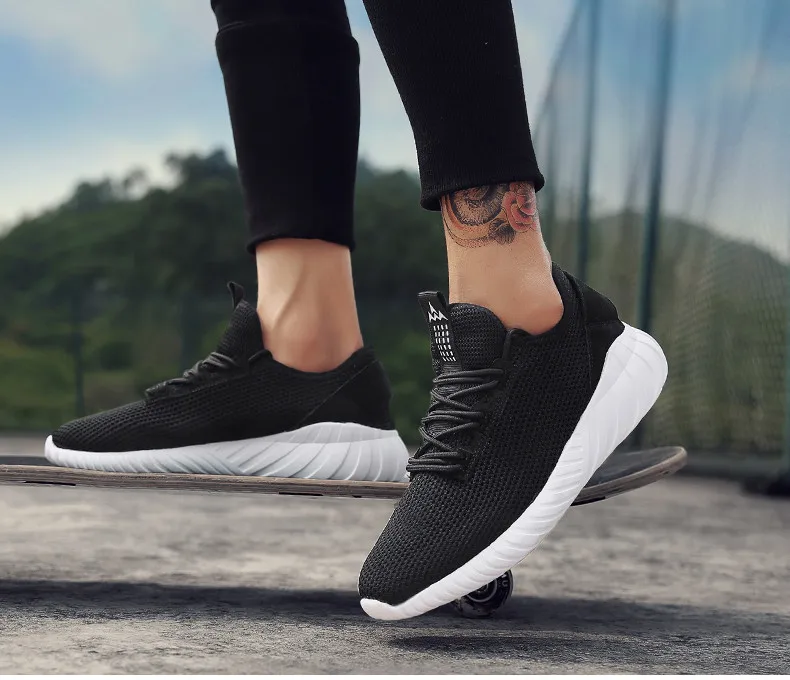 Sneakers men Sport Shoes Breathable Mesh Sneakers Running Shoes chaussure homme sport (15)