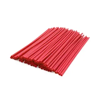 

uxcell 72Pcs 24cm Red Wheel Rim Spoke Tube Reflector Reflective Strip for Motorcycle