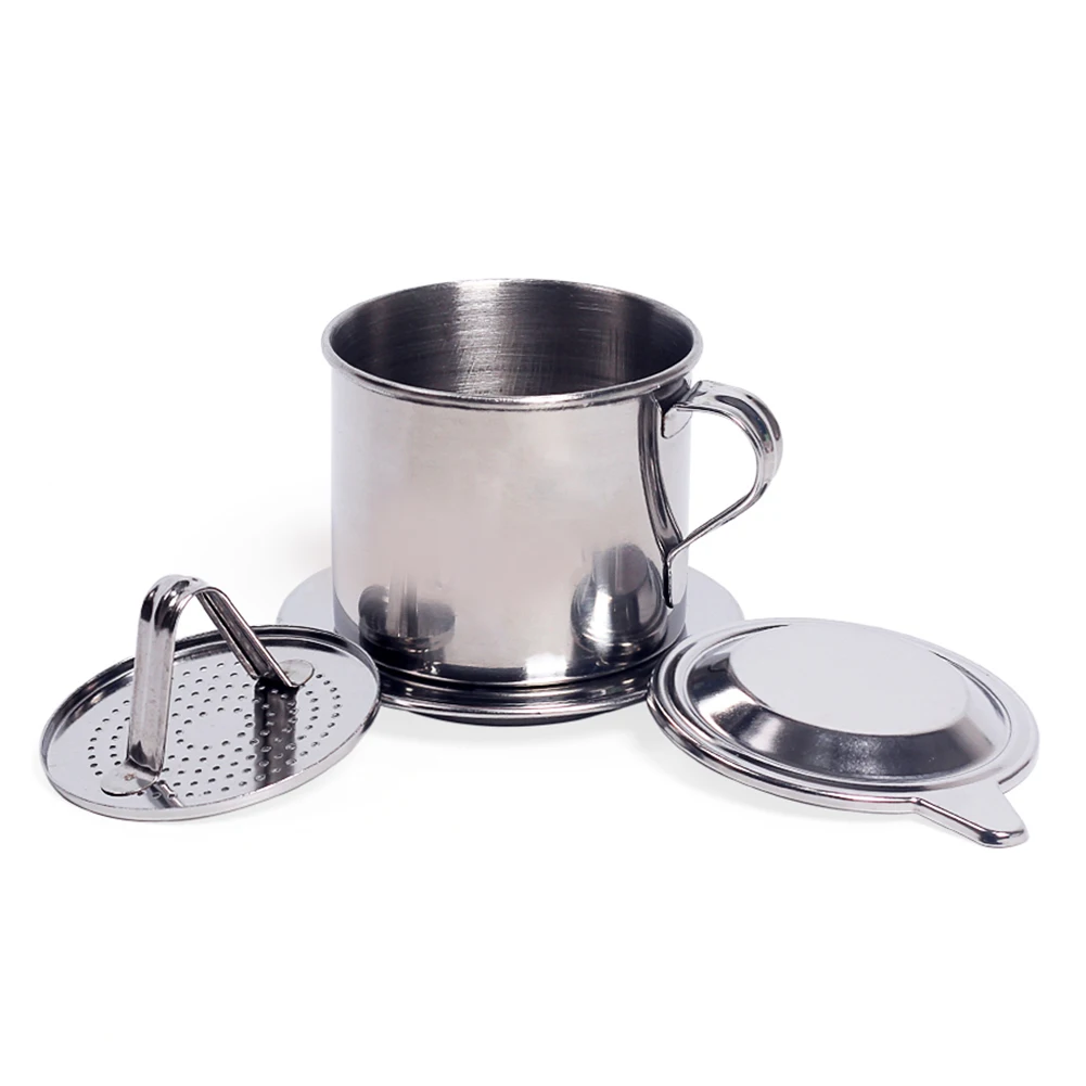 

High quality Stainless Steel Coffee Pot Press-type Coffee Drip Cup Coffee Pot Espresso Maker Teapot Coffee Extractor
