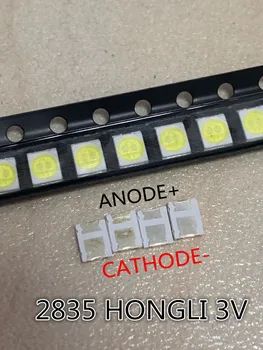 

4000pcs HONGLI TRONIC LED Backlight DOUBLE CHIPS 1210 3528 2835 1W 3V 100LM Cool white LCD Backlight for TV TV Application