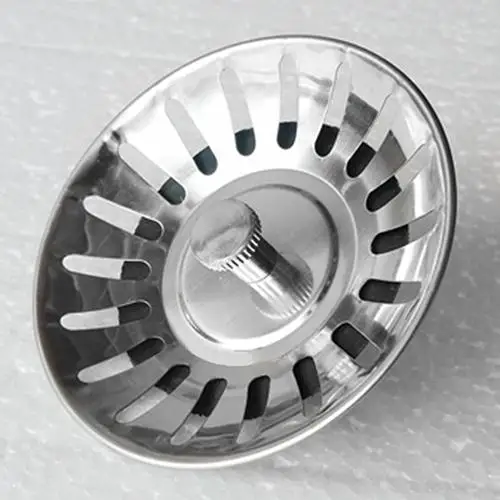 

Kitchen Stainsteel Steel Basin Drain Dopant Sink Strainer Basket Waste Filter