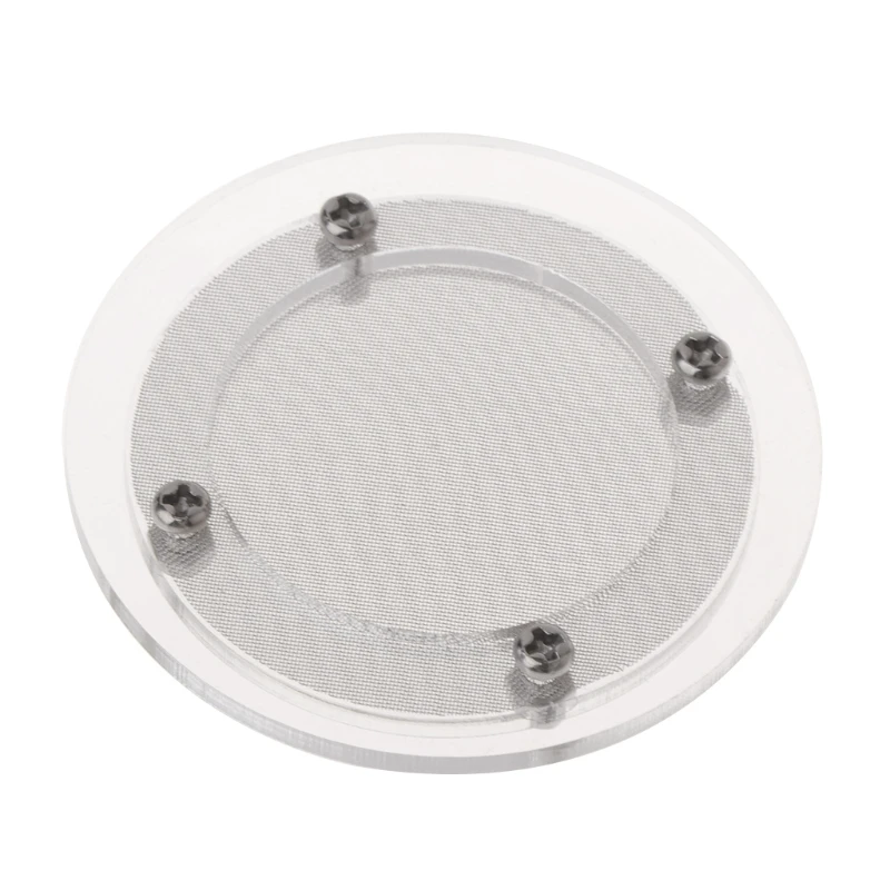 

Ant Farm Nest Cover Cap Prevent Escape Acrylic Round Breathable Stainless Steel