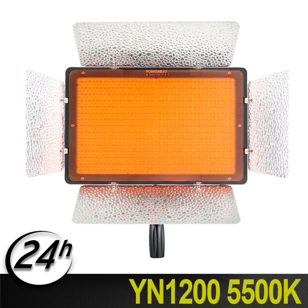 

Yongnuo YN1200 + Power Adapter 5500K White 9300LM CRI95 1200 SMD Led Video Fill Light Studio Lighting with Remote Controller