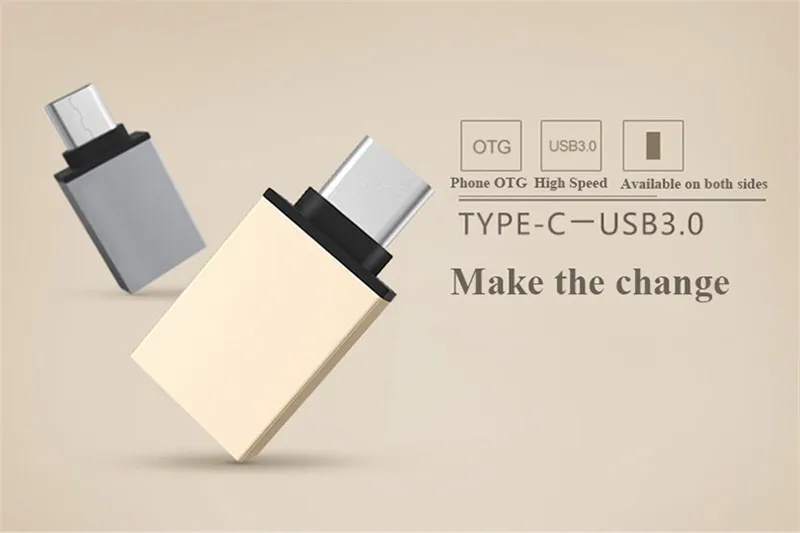 CatXaa USB 3,0 type C OTG Кабель-адаптер для huawei Xiaomi 5 4C Macbook Nexus 6p type-C USB-C OTG конвертер для всех телефонов type-c