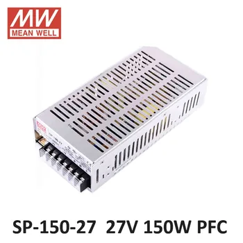 

MEAN WELL SP-150-27 power supply unit 27V 5.6A 150W PFC function 85-264VAC input meanwell power supply 27V DC led driver 150W