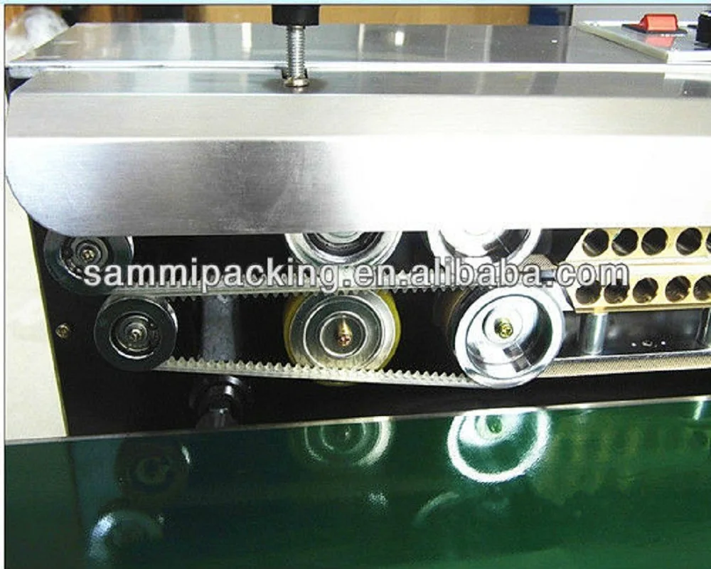Полуавтоматическая машина для запечатывания тепла, вертикальный непрерывный ленточный герметик для пластикового мешка/пленки
