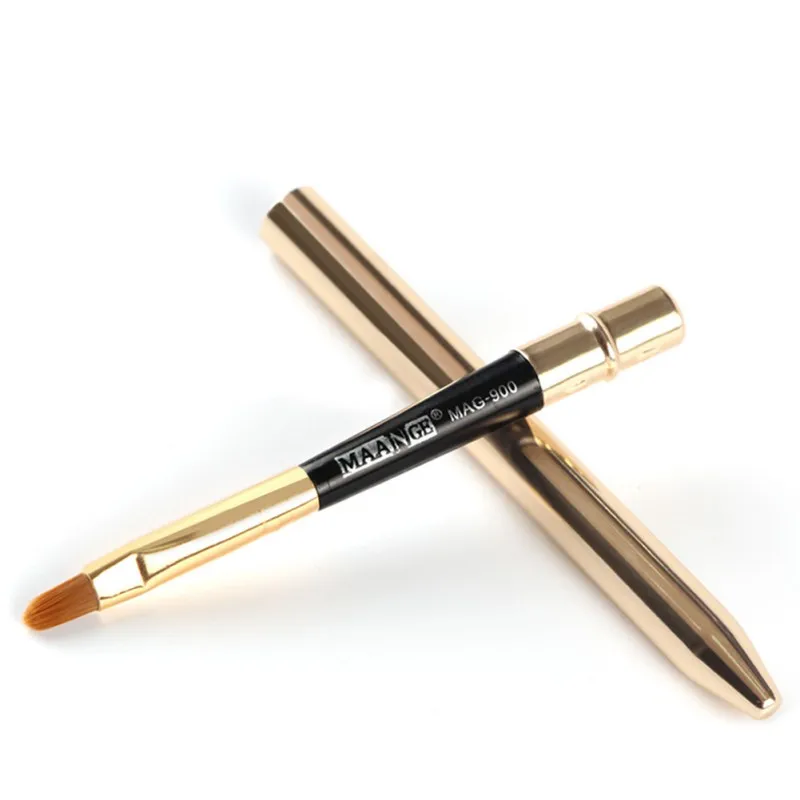 2019 2 Colors Portable Professional Lip Brush Cosmetic Make Up Beauty Tool Brushes Wholesale 2019 2 Colors Portable Professional Lip Brush Cosmetic Make Up Beauty Tool Brushes Wholesale