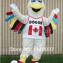 Костюм талисмана гуся доброты день талисмана Модный на заказ костюм Аниме Косплей Набор маскот тема маскарадный костюм карнавальный костюм