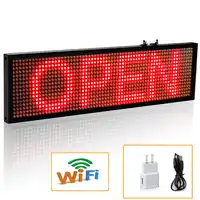 34 cm P5 Smd Rode WiFi LED teken indoor Storefront Open Teken Programmeerbare Scrolling Display Board-Industriële Grade Business gereedschap