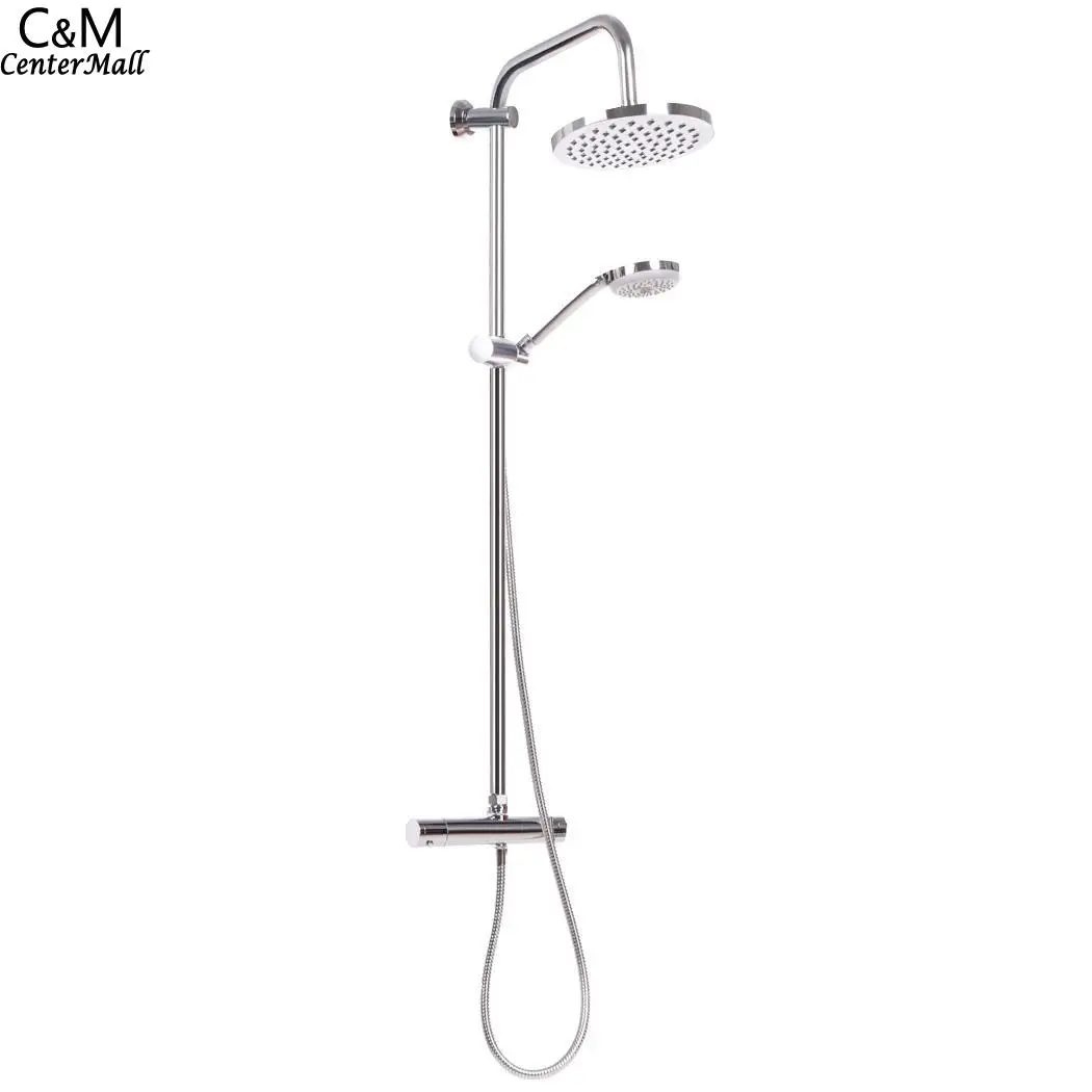 

Modern Shower Rain Widespread Showerheads Pipe Thermostat New Cosmopolitan
