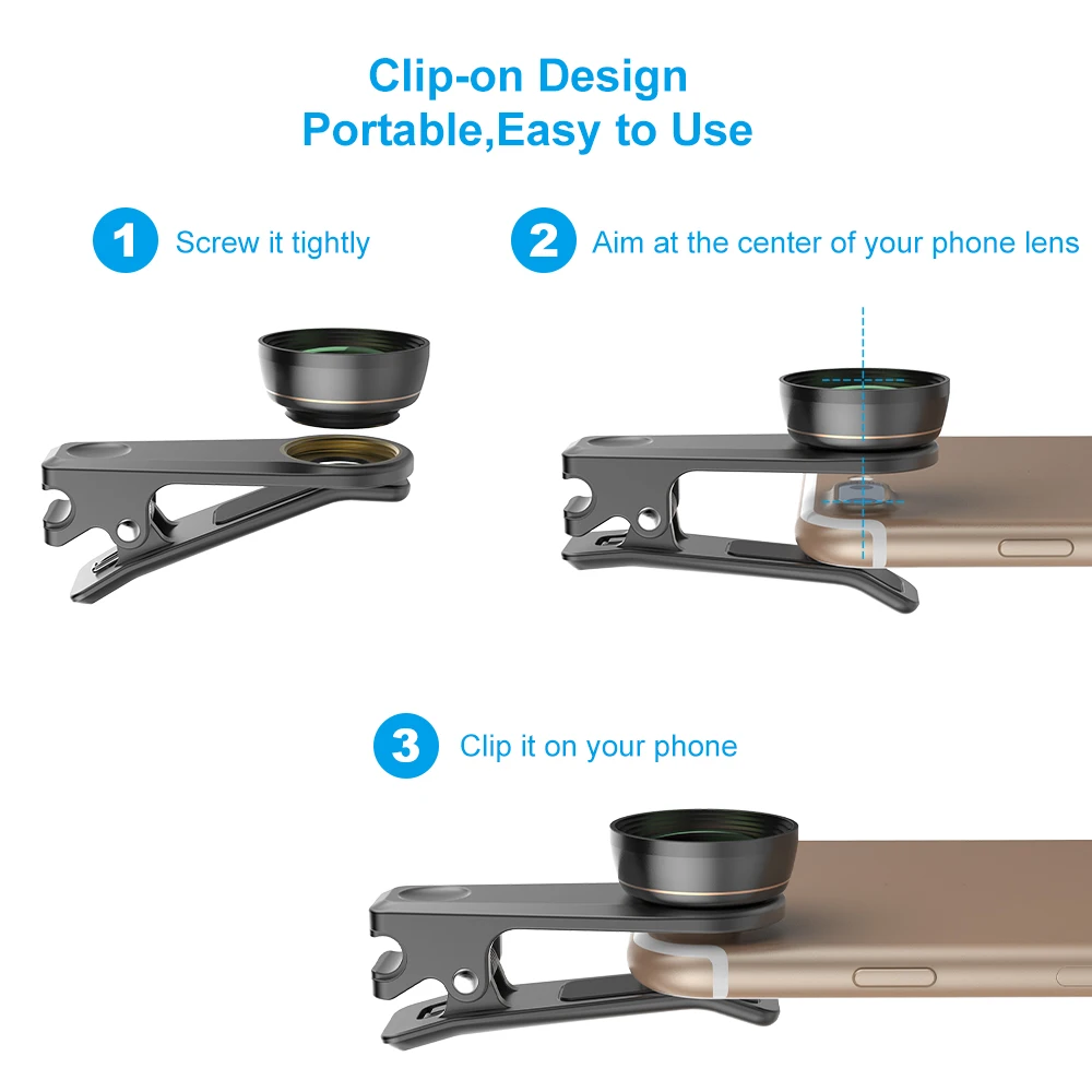 APEXEL комплект объективов для камеры телефона 6 в 1 объектив рыбий глаз 205 градусов широкоугольный 25X макрообъектив CPL/Star ND32 фильтр для смартфонов