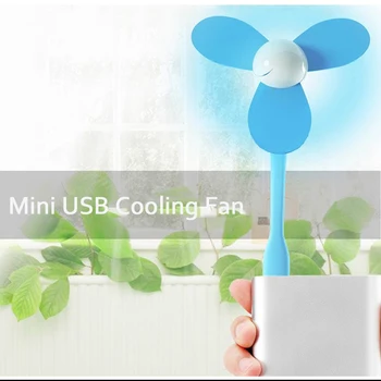 

Safe Low Power Energy Saving Flexible Mini USB Cooling Fan for Notebook Laptop Computer Powerbank USB Gadgets Fan