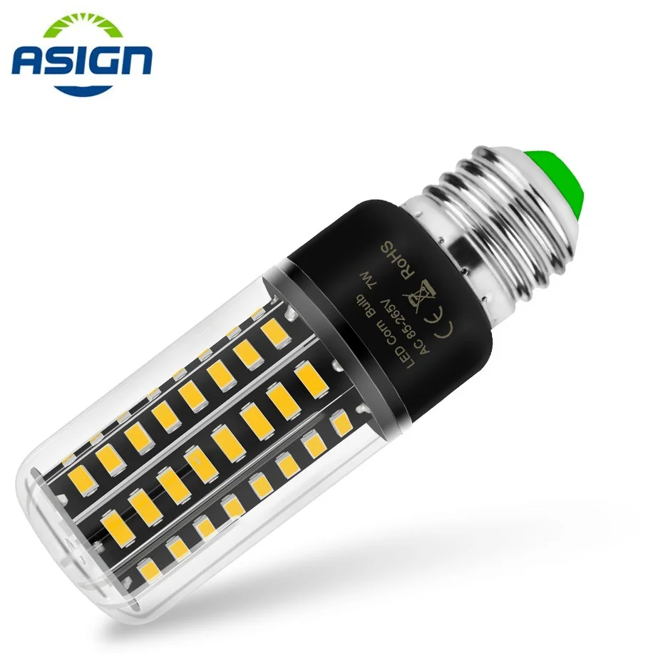Светодиодная лампа E27 светодиодсветодиодный кукуруза E14 SMD 5736 110 В 220 28 40 72 108 132