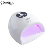 Genilac 48W sun Red Light UV LED Nail lamp 24 LEDs Whitening skin Nail dryer for All Gels with 30s/60s Curing Nail Gel Art Tools