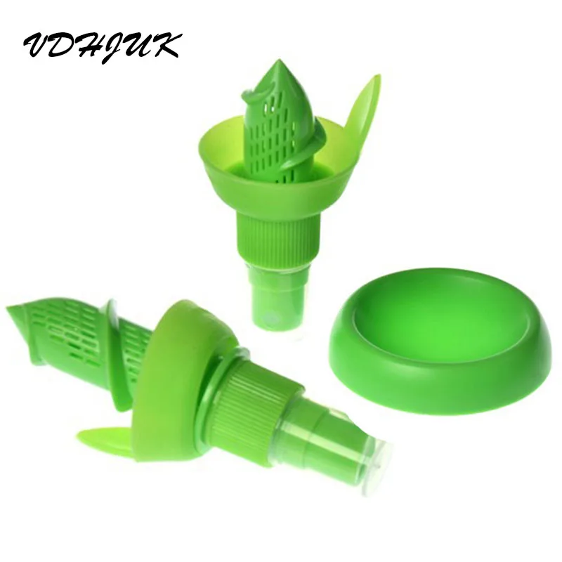 

3Pcs/set Creative Lemon Sprayer Fruit Juice Citrus Lime Juicer Spritzer Kitchen Gadgets Spray Fresh Fruit Juice