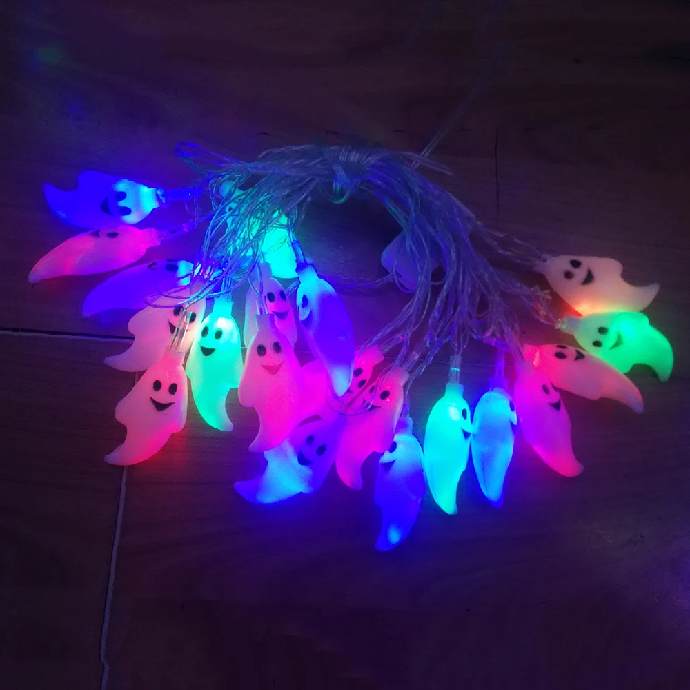 3.5M 20Led Ghost Eyes String Halloween Lighting nightlight AA battery or 220V Party Props Fairy