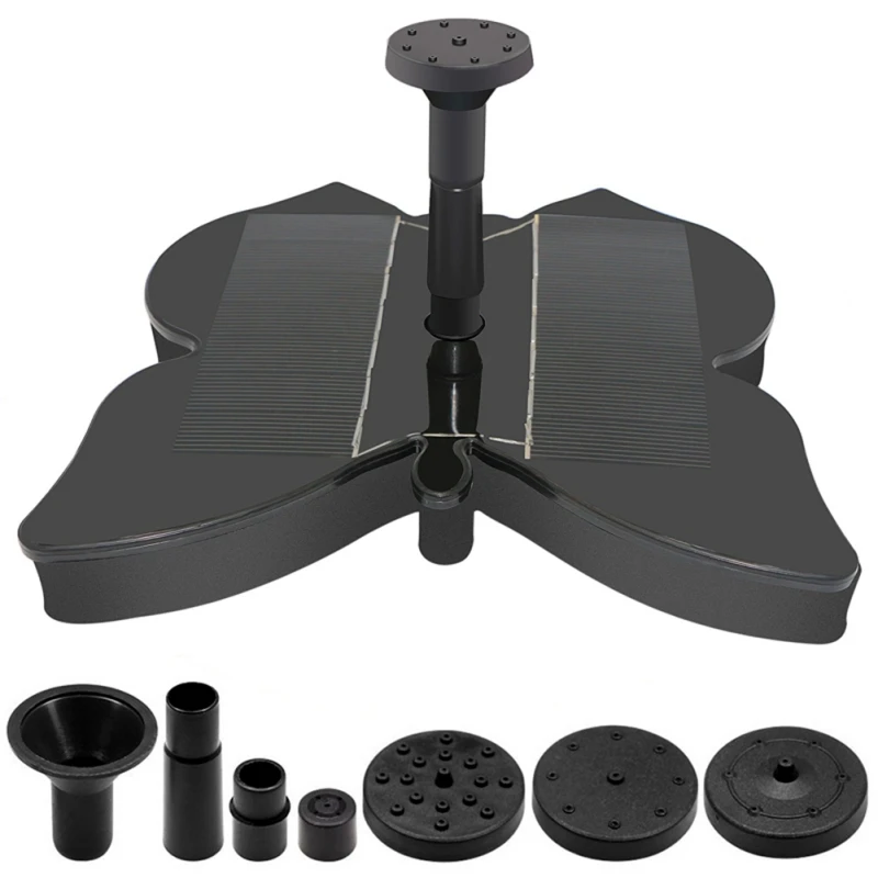 

Solar Fountain Water Fountain Pump for Garden Pool Pond Watering Outdoor solar Panel Pumps Kit for Fountain