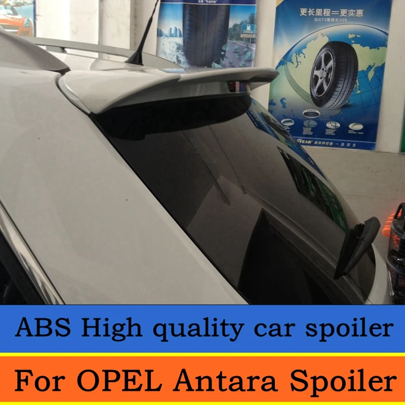 

For OPEL Antara Spoiler 2008-2013 High Quality ABS Material spoiler Car Rear Wing Primer Color Rear Antara Spoiler