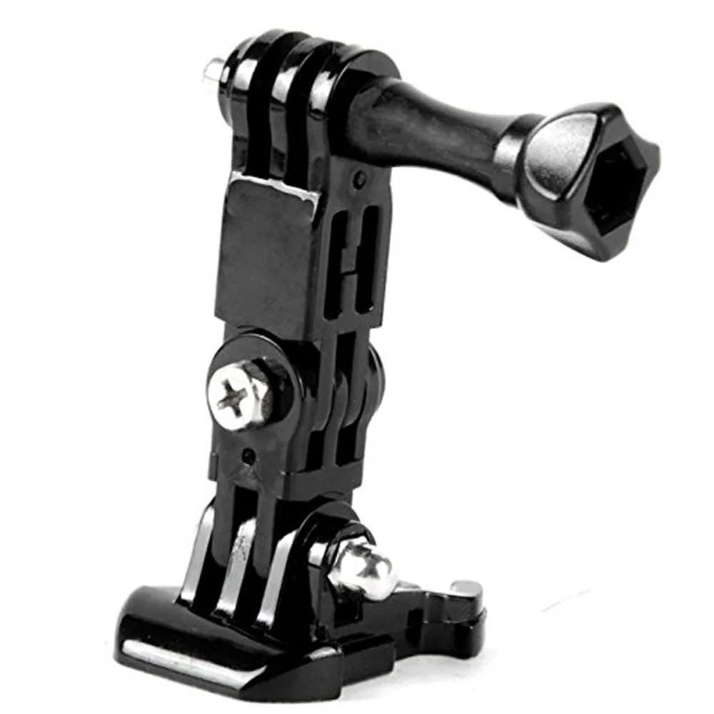 

Kaliou Three-way Adjustable Pivot Arm Mount + Surface Quick Release Buckle Base + Thumb Screw for Gopro 6 5 4 3 2 1 Action Camer