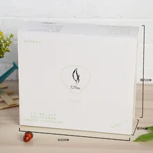 Модный на заказ ящик упаковочная коробка для одежды с ручкой, 1000 шт в партии