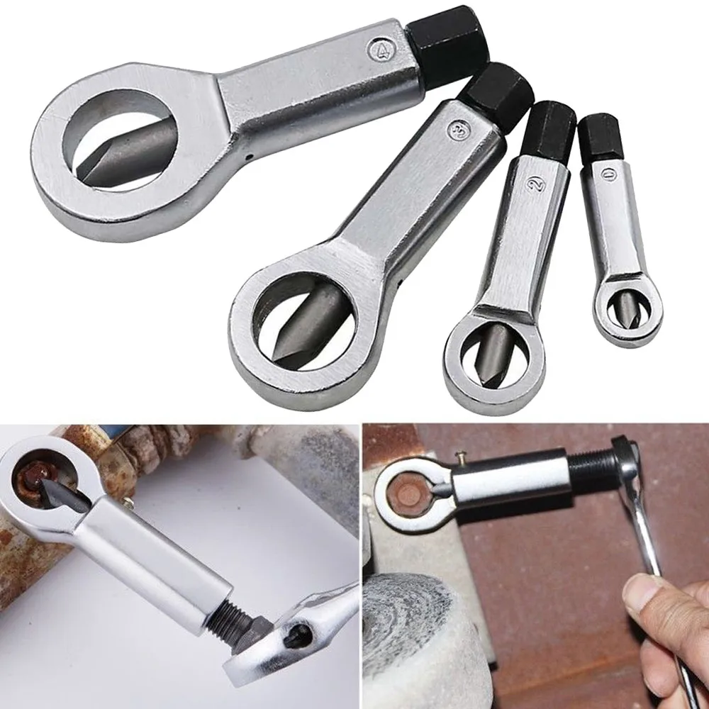 

12-16mm Metal Nut Splitter Breaker Manual Pressure Nut Cracker Remover Extractor Tools Auto Repair tool #30
