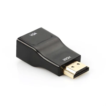 

Amkle HDMI to VGA Adapter Converter Cable Support HD 1080P for Xbox X360 PS3 PS4 PC Laptop TV Box Projector