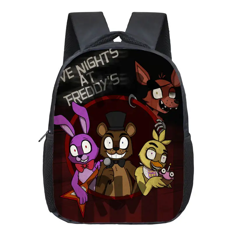  Five Nights At Freddys Backpack Children School Bags Backpack Kids Fnaf Kindergarten Bag Freddy Faz - 32797742978