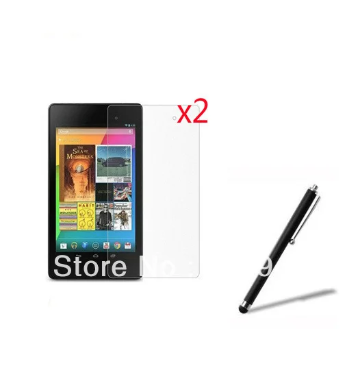 

3in1 2x Anti-Glare Matted Matte Screen Protector Films +1x Stylus For Google Nexus 7 II 2nd 2013 2 Generation 7" Tablet
