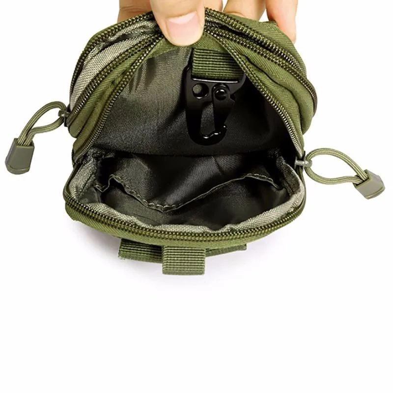 Универсальная уличная тактическая кобура военный Молл хип пояс сумки-кошельки Кошелек на молнии для iPhone/LG/htc