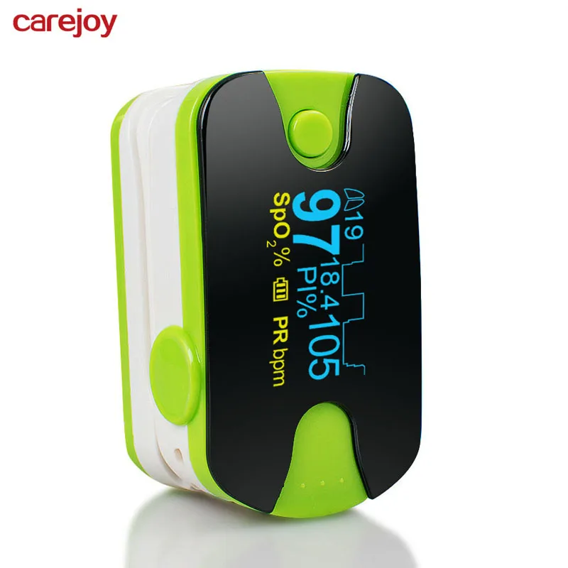 Пульсоксиметр OLED RI пульсоксиметр пальцевой оксиметр SPO2 PR PI частота дыхания