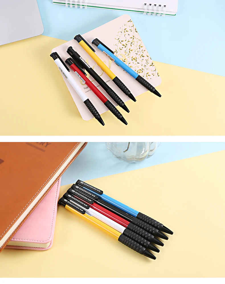 40 шт./кор. M & G Творческий Multi Цвет Высококачественная офисная шариковая ручка 0,7 мм для канцелярский офисный школьные принадлежности ABP41701