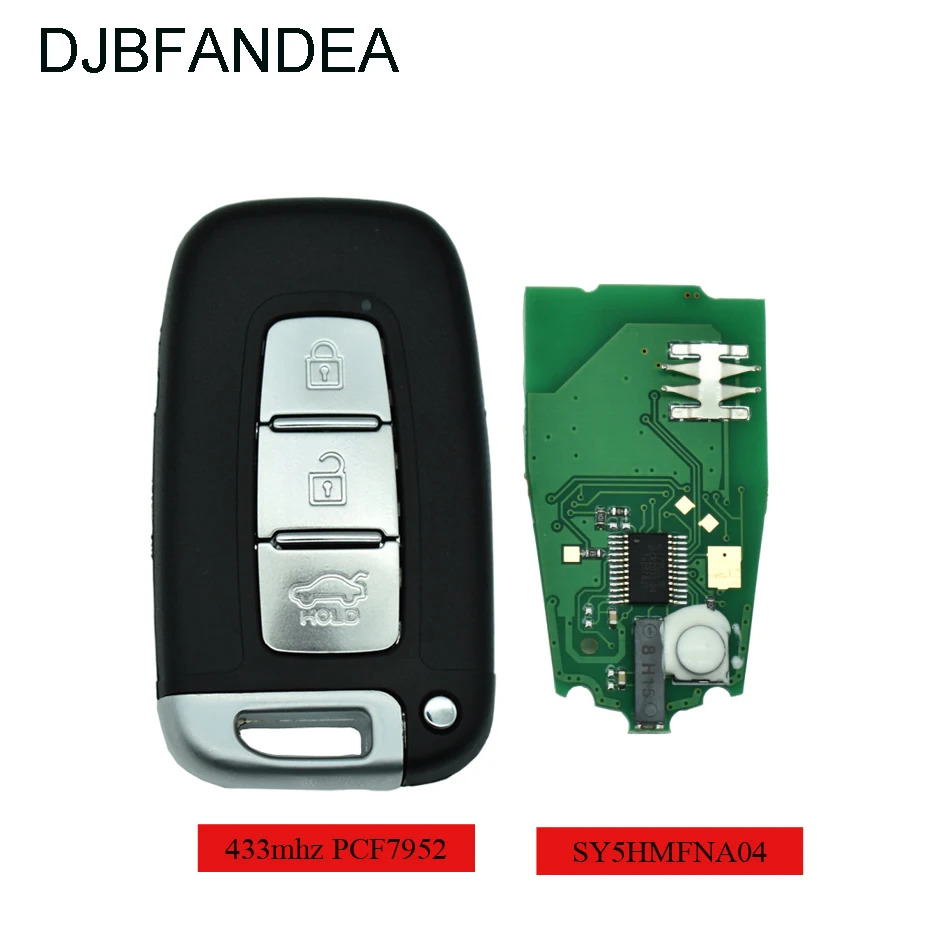 DJBFANDEA 433 МГц Автомобильный Дистанционный смарт-ключ для HYUNDAI I30 I45 Ix35 Genesis Equus Veloster