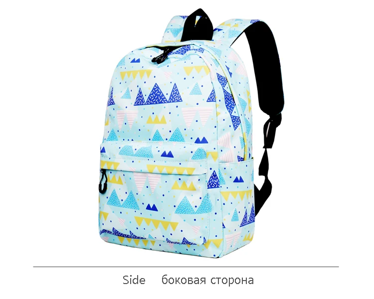 WINNER Women Water Resistant Backpack School Bags Geometric Travel Backpack For Teenager Girls Mochila Bolsa Feminina 2019 (7)