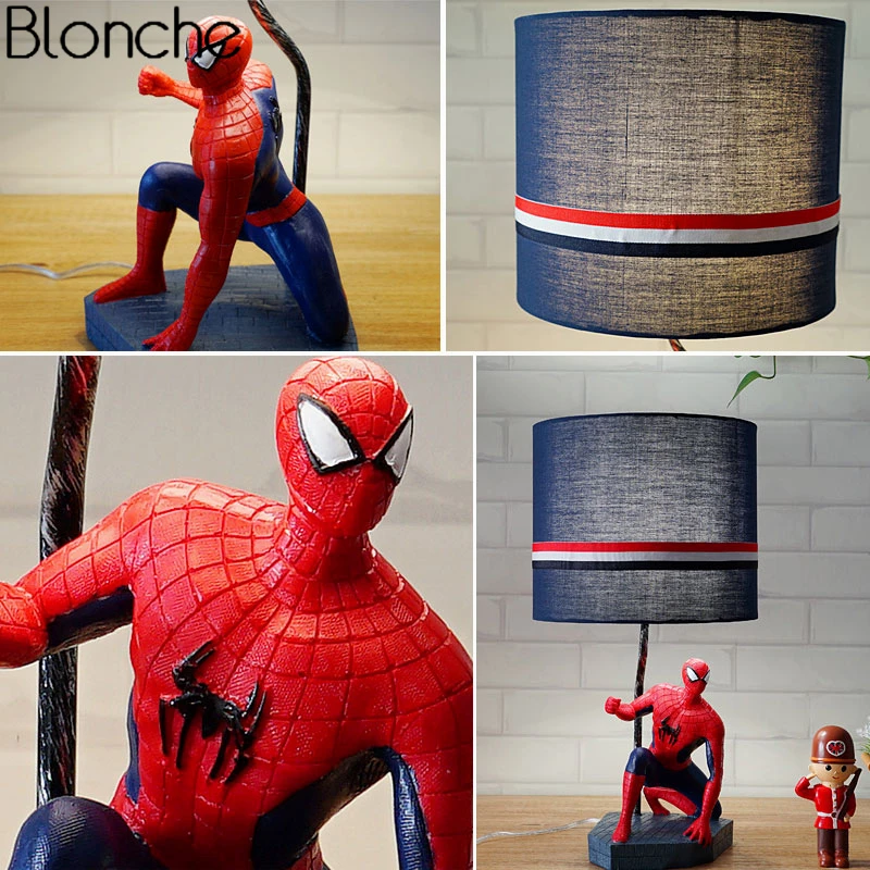 spiderman floor lamp
