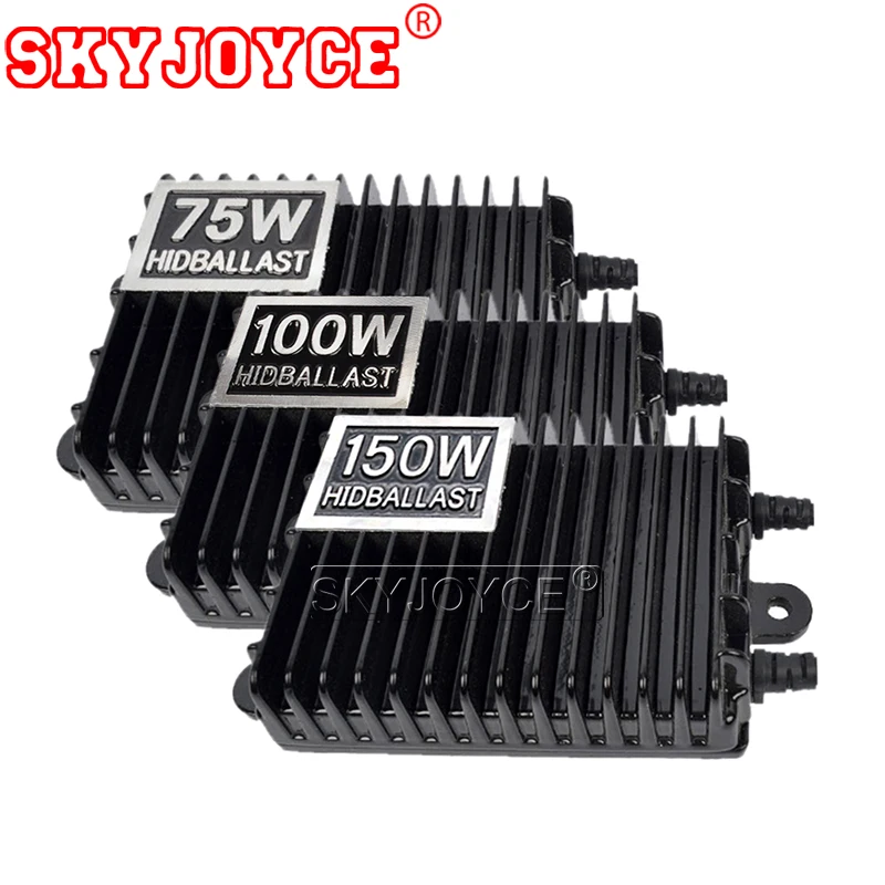 SKYJOYCE 12 в 75 Вт 100 150 AC цифровой электронный балласт для ксеноновой лампы фар H1 H3 H7 H11