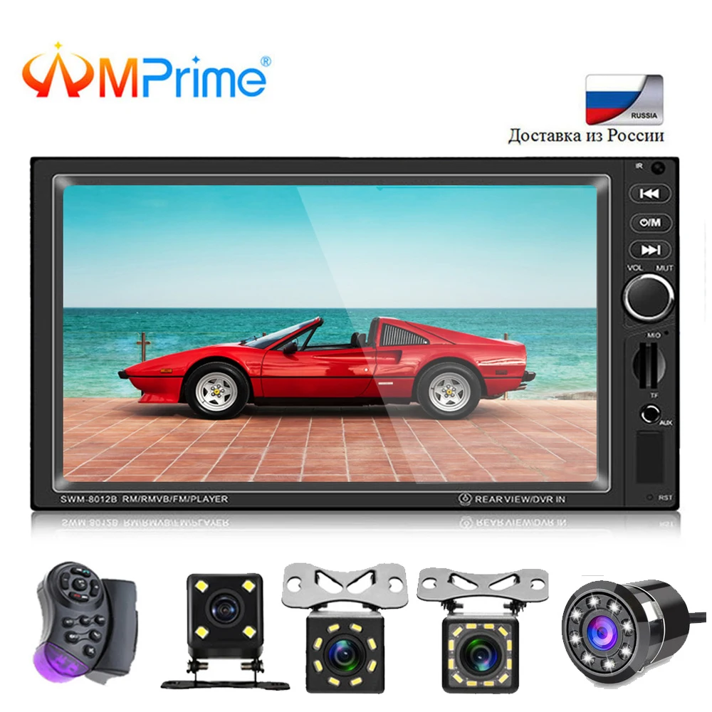 

AMPrime 2 Din Car Multimedia Radio Bluetooth 9 Inch Touch For Volkswagen Skoda Fabia Altea Octavia Roomster Mirrorlink Car Radio